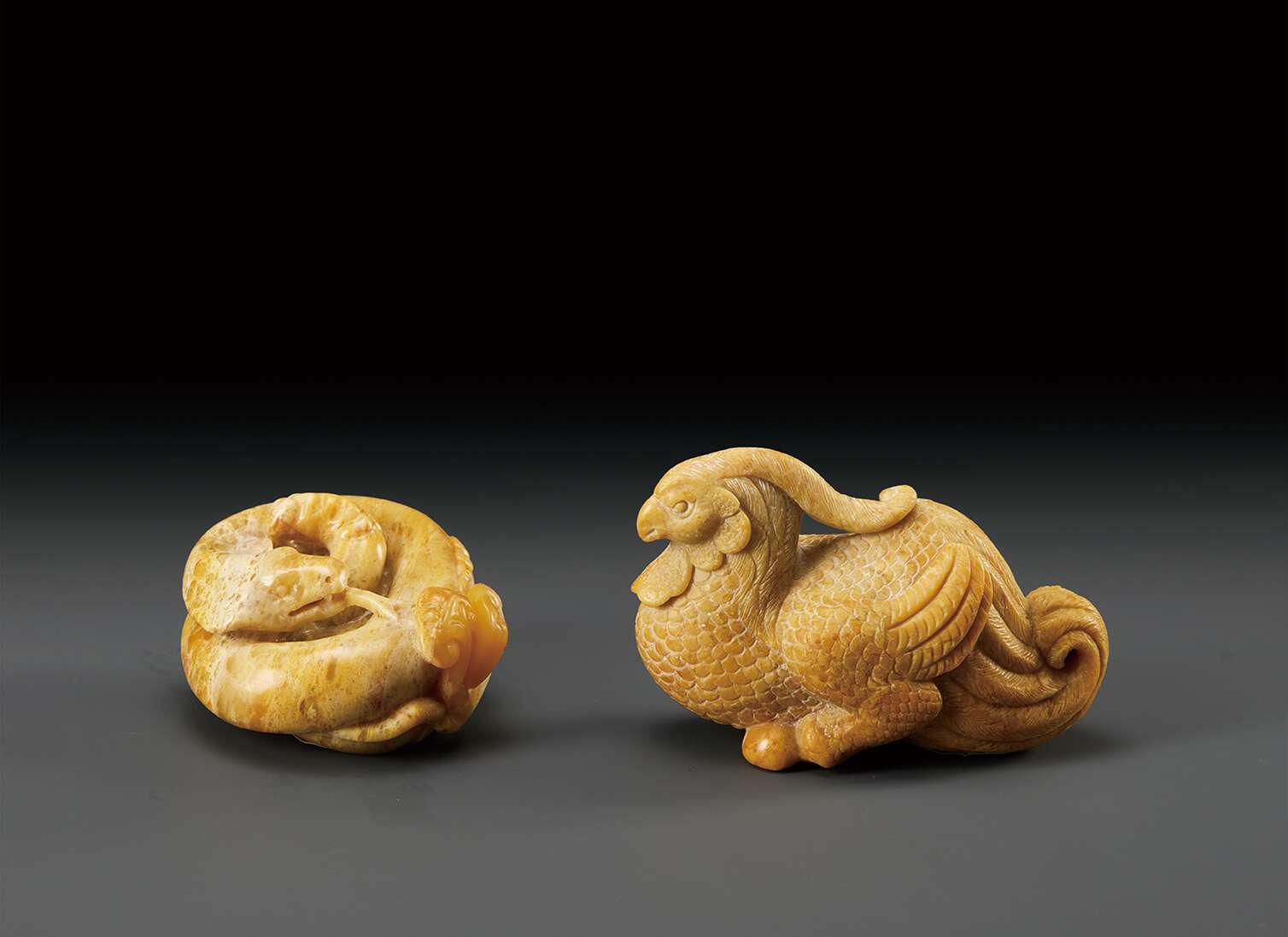 蛇把件                  玄鸟把件