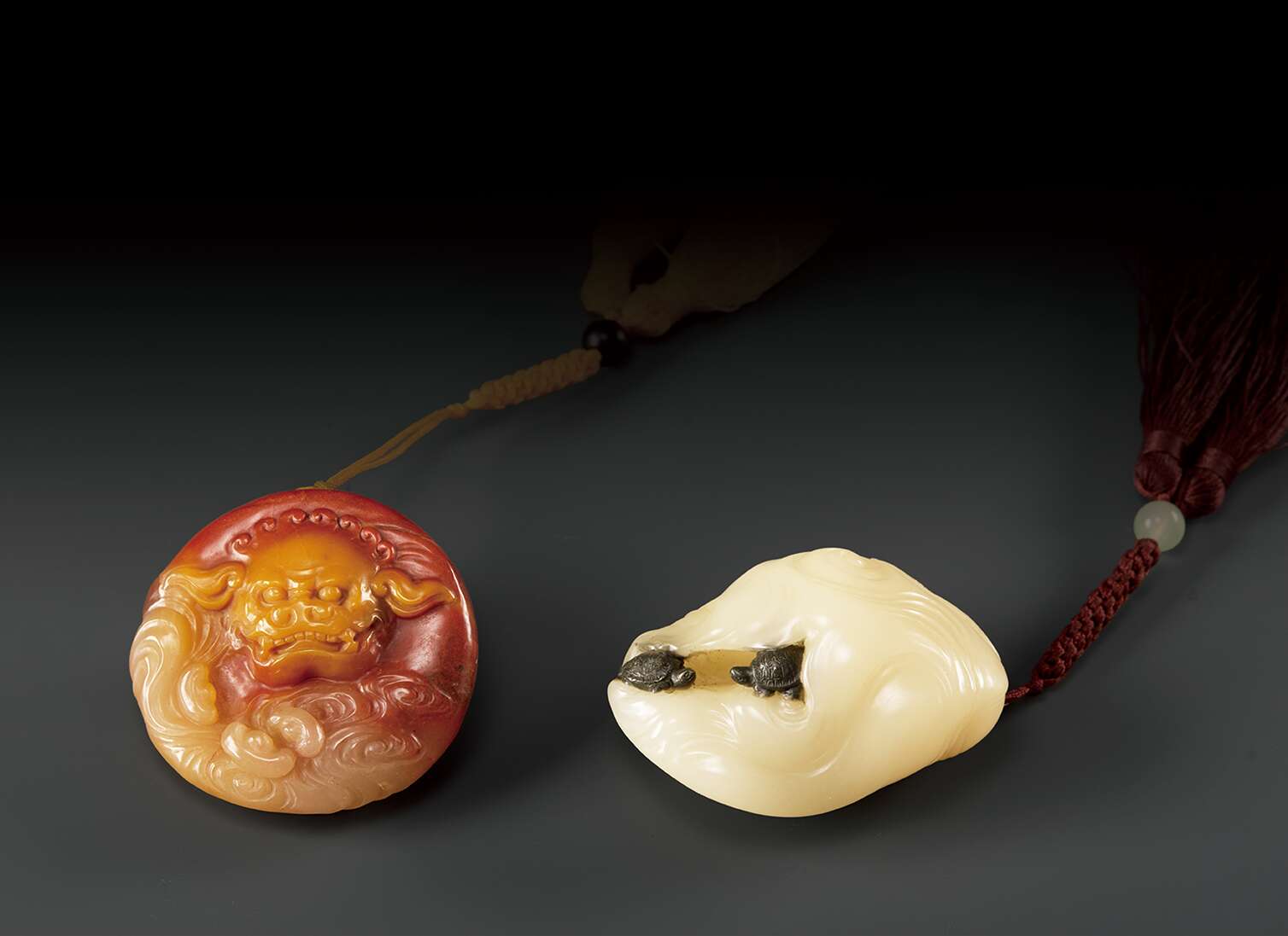 招财进宝把件   吉祥长寿把件